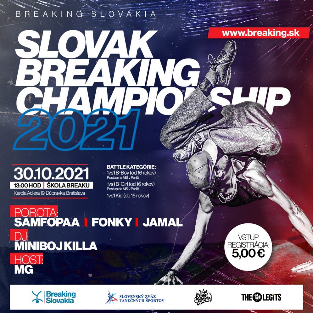 Majstrovstvá Slovenska v breakingu 2021